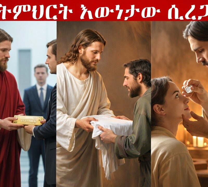 1ኛ ትምህርት – እውነታው ሲረጋገጥ | Reality Check