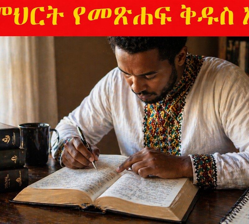 5ኛ ትምህርት – የመጽሐፍ ቅዱስ አጠናን | How to Study the Bible